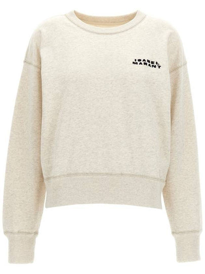 Shard Embroidered Logo Sweatshirt Ecru - ISABEL MARANT - BALAAN 2