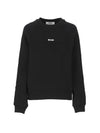 Logo Sweatshirt Black - MSGM - BALAAN 1