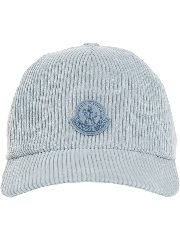 logo corduroy ball cap - MONCLER - BALAAN.