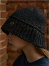 ANC KNIT BUCKET HAT_BLACK - ANOETIC - BALAAN 1