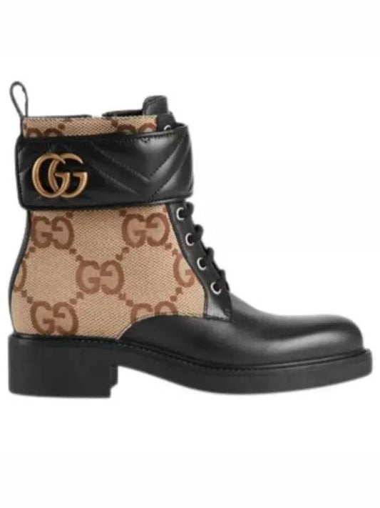 Double G-embellished ankle middle boots - GUCCI - BALAAN 2