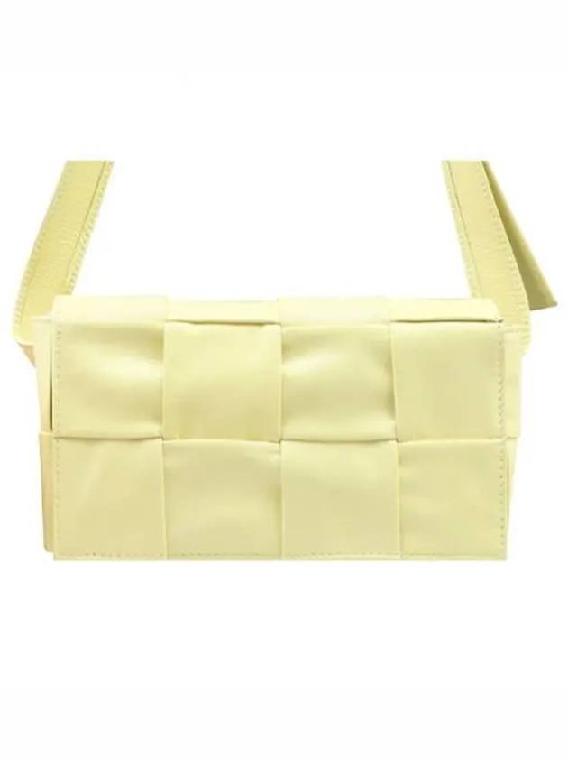 Intrecciato Cassette Mini Belt Bag Ice Cream - BOTTEGA VENETA - BALAAN 2