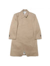 RWB Stripe Single Coat Beige - THOM BROWNE - BALAAN 1