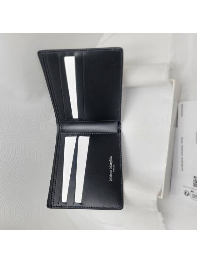 Maison Margiela Stitched Leather Half Wallet - MAISON MARGIELA - BALAAN 3