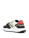 Ramsey Vintage Check Low-top Sneakers Black - BURBERRY - BALAAN 5