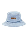 Logo Denim Bucket Hat Light Blue - ACNE STUDIOS - BALAAN 2