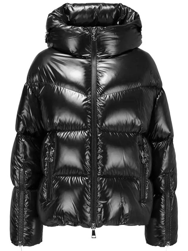 Women's Huppe Short Down Padding Black - MONCLER - BALAAN 3