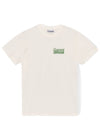 Love Club Organic Cotton Short Sleeve T-Shirt White - GANNI - BALAAN 3