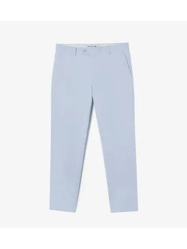 Men s Basic Tapered Chino Pants Light Lavender - LACOSTE - BALAAN 1