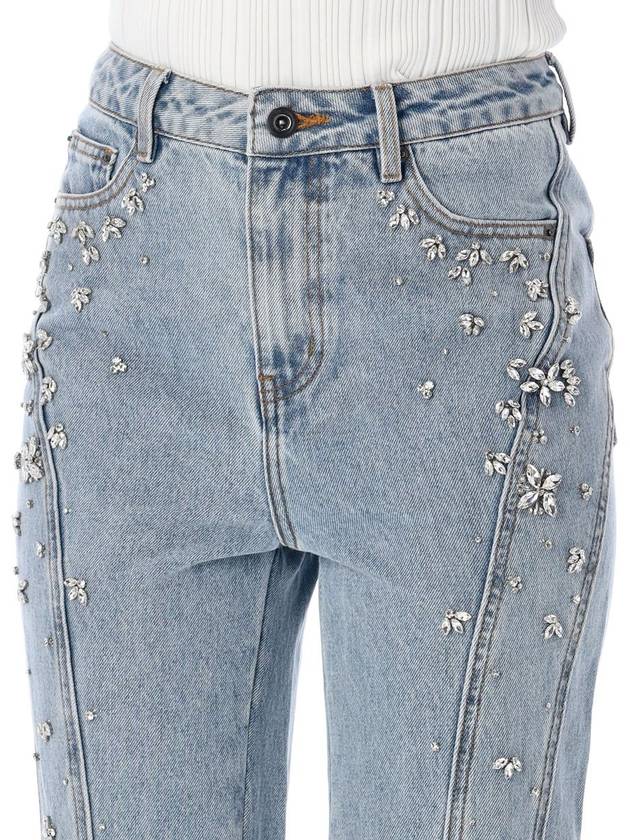 Self-Portrait Crystal Embellished Denim - SELF PORTRAIT - BALAAN 3