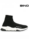 Speed Trainer High Top Sneakers Black - BALENCIAGA - BALAAN 2