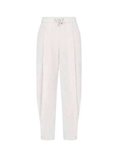 Women s string banding easy pants light beige 271263 - HERNO - BALAAN 1