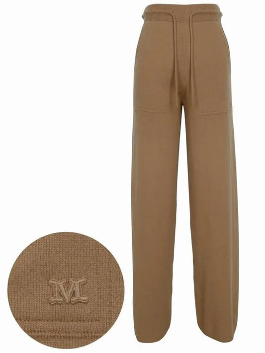 Parole Drawstring Track Pants Camel - MAX MARA - BALAAN 2