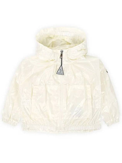 Kids URBONA Wappen Patch Hooded Jacket Ivory 1A00116 5963V 034 - MONCLER - BALAAN 2