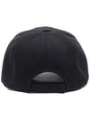 Tyron Logo Cotton Ball Cap Black - ISABEL MARANT - BALAAN 6