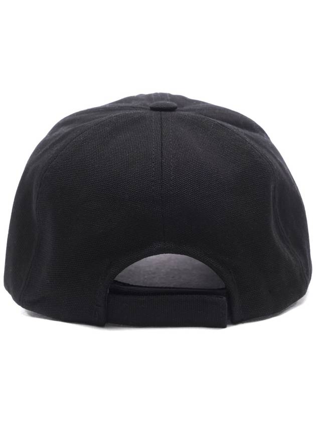 Tyron Logo Cotton Ball Cap Black - ISABEL MARANT - BALAAN 6