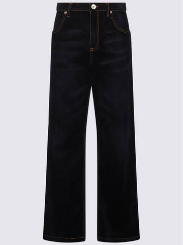 Eleventy Dark Blue Cotton Denim Jeans - ELEVENTY MILANO - BALAAN 1