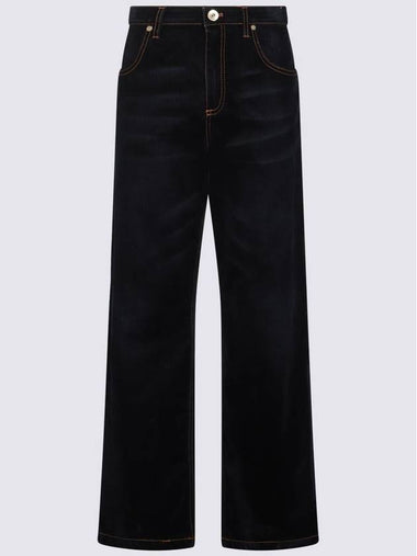 Eleventy Dark Blue Cotton Denim Jeans - ELEVENTY MILANO - BALAAN 1