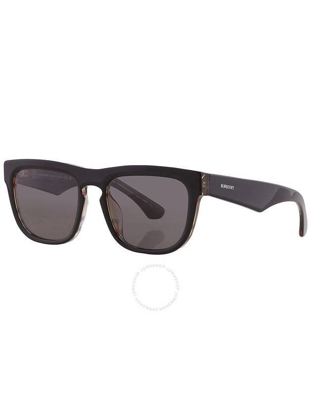 Burberry Polarized Dark Grey Square Men's Sunglasses BE4431U 412181 56 - BURBERRY - BALAAN 2