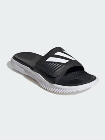 Alpha Response 1 0 Slippers Black White - ADIDAS - BALAAN 1