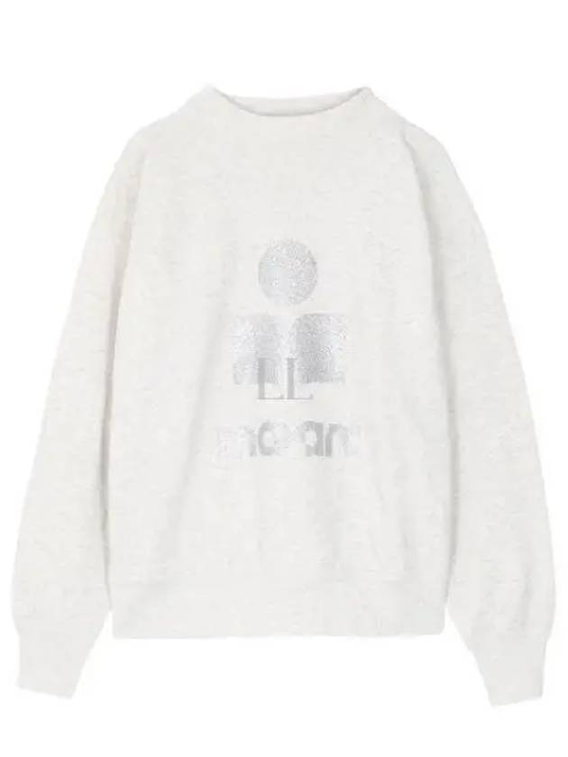 Moby Logo Print Sweatshirt Ecru - ISABEL MARANT - BALAAN 2