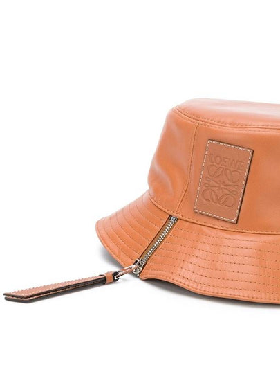 Loewe Hats Leather Brown - LOEWE - BALAAN 2