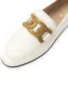 Kate Leather Loafers White - TOD'S - BALAAN 8