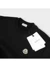 24SS Logo Patch Sweatshirt Sweatshirt Black 8G00072 809KR 999 - MONCLER - BALAAN 5