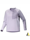 Delta Crew Neck Long Sleeve T-Shirt Purple - ARC'TERYX - BALAAN 2