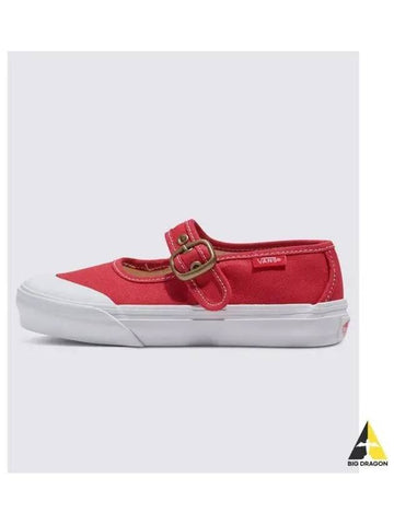 KIDS Mary Jane Canvas Tomato VN000CRXH2D1 - VANS - BALAAN 1