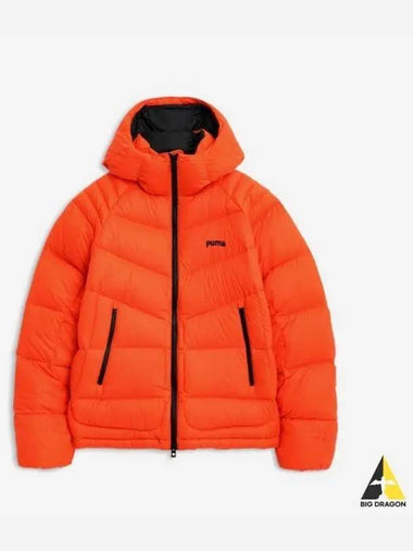 Ultra2 Icon Pop Down Jacket Hot Heat Black - PUMA - BALAAN 1