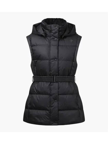 GOLF Women s Overfit Belted Down Vest - DESCENTE - BALAAN 1