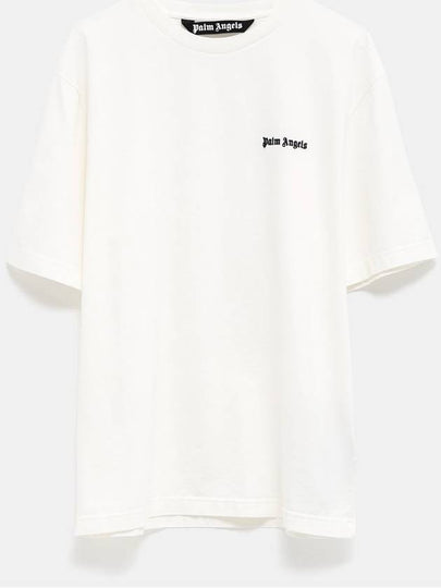 Short Sleeve T-Shirt PMAA089S24JE R001 0303 WHITE - PALM ANGELS - BALAAN 2