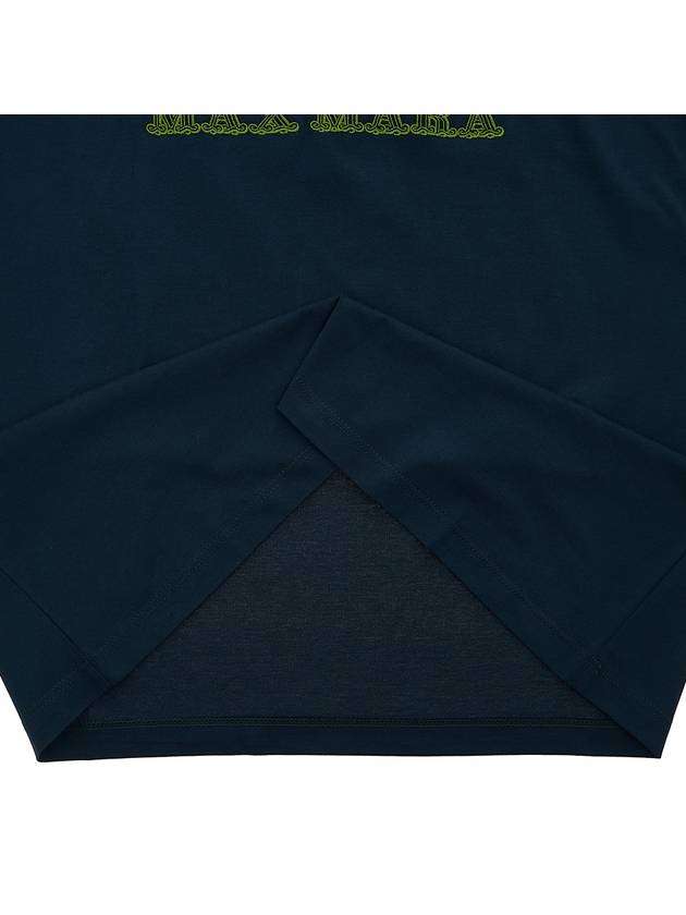 Agro Logo Short Sleeve T-Shirt Dark Green - MAX MARA - BALAAN 9