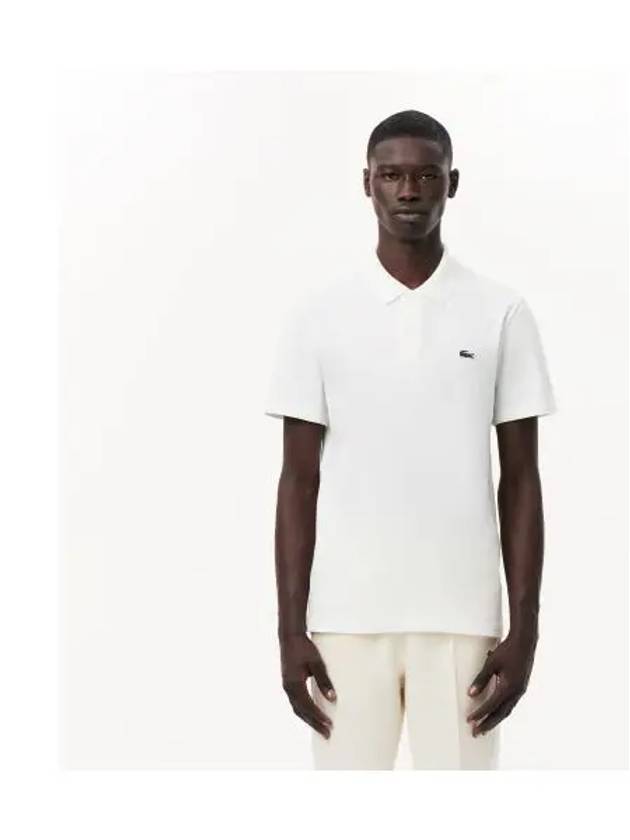 Basic short sleeve polo white - LACOSTE - BALAAN 1