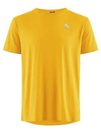 Men's Runa Maker Short Sleeve T-Shirt Pure Yellow - KLATTERMUSEN - BALAAN 2