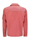 Chrome-R Hooded Over Long Sleeve Shirt Pink - CP COMPANY - BALAAN 3