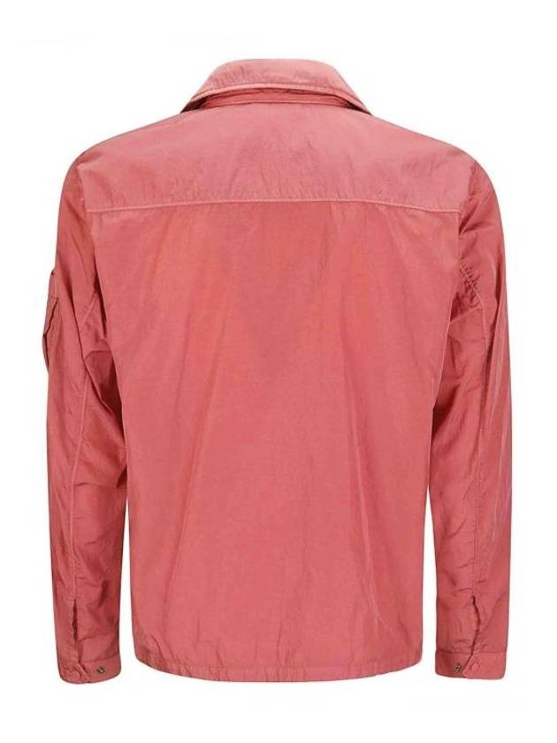 Chrome-R Hooded Over Long Sleeve Shirt Pink - CP COMPANY - BALAAN 3