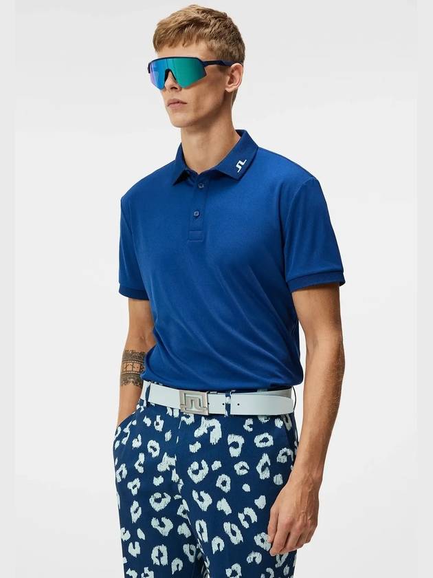 Golf KV Regular Fit Print GMJT11526 O341 Men's Regular Fit Print - J.LINDEBERG - BALAAN 4