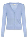 Simone Knit Cardigan Blue - TORY BURCH - BALAAN 2