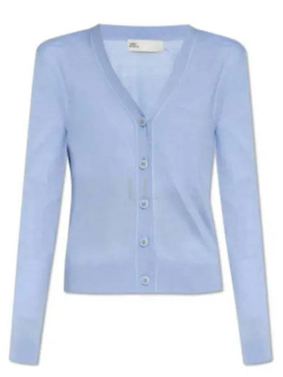 Simone Knit Cardigan Blue - TORY BURCH - BALAAN 2