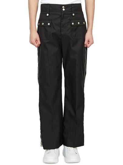 Nylon Straight Pants Black - GUCCI - BALAAN 2