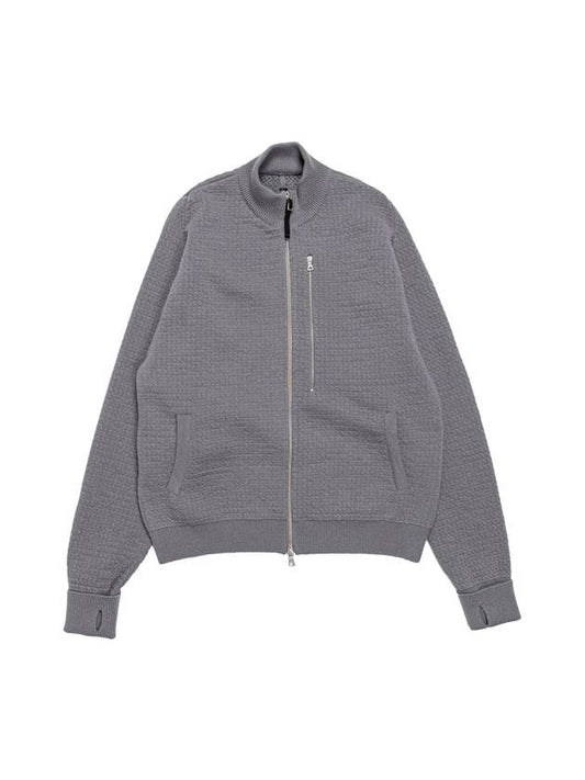 ESC Full Zip Wool Cardigan Grey - NIKE - BALAAN 1