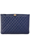 Women s Boy Clutch Large Lambskin A80570 - CHANEL - BALAAN 1