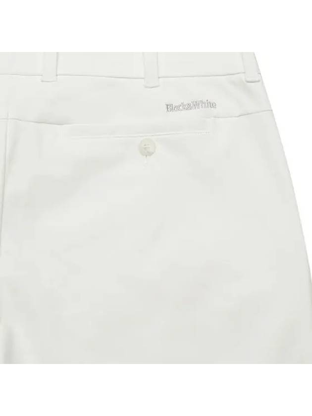 fall basic pants 5063GXWNWHITE - BLACK&WHITE - BALAAN 4