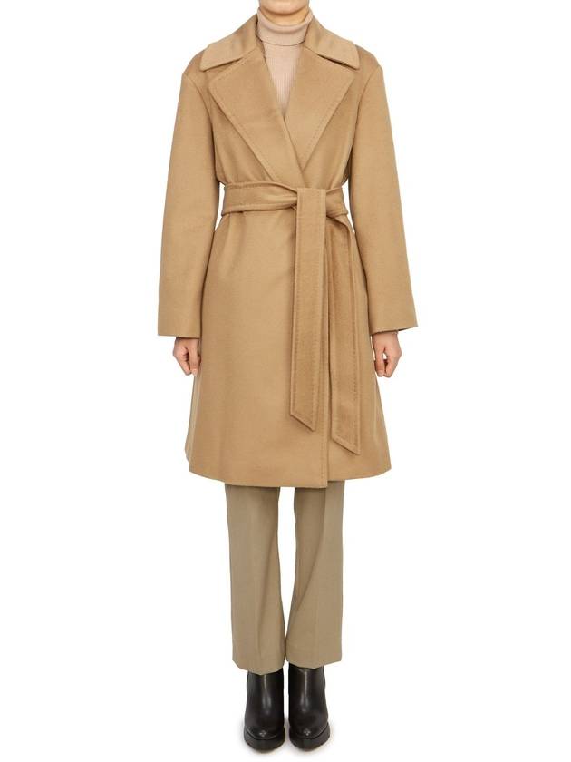 Tigre Wool Single Coat Camel - MAX MARA - BALAAN 2