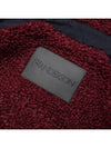 Color Block Jacket Fleece Track Zip-Up Jacket Navy Burgundy - JW ANDERSON - BALAAN 6