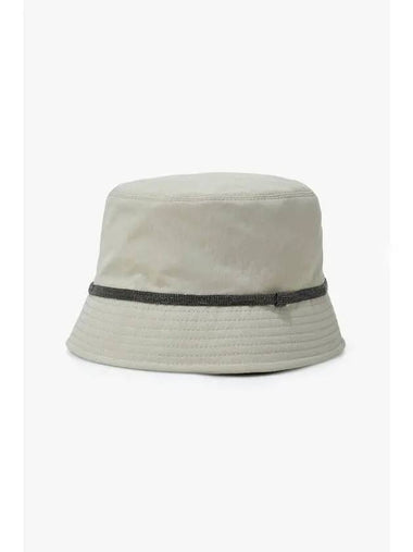 10 epoint women s monili trim nylon bucket hat dark beige - BRUNELLO CUCINELLI - BALAAN 1