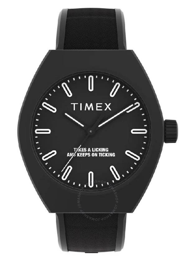 Timex Urban Pop Quartz Black Dial Unisex Watch TW2W42100 - TIMEX - BALAAN 1