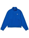 2EN DUG High Neck Hidden Snap Sweatshirt BLUE - 20THHOLE - BALAAN 1